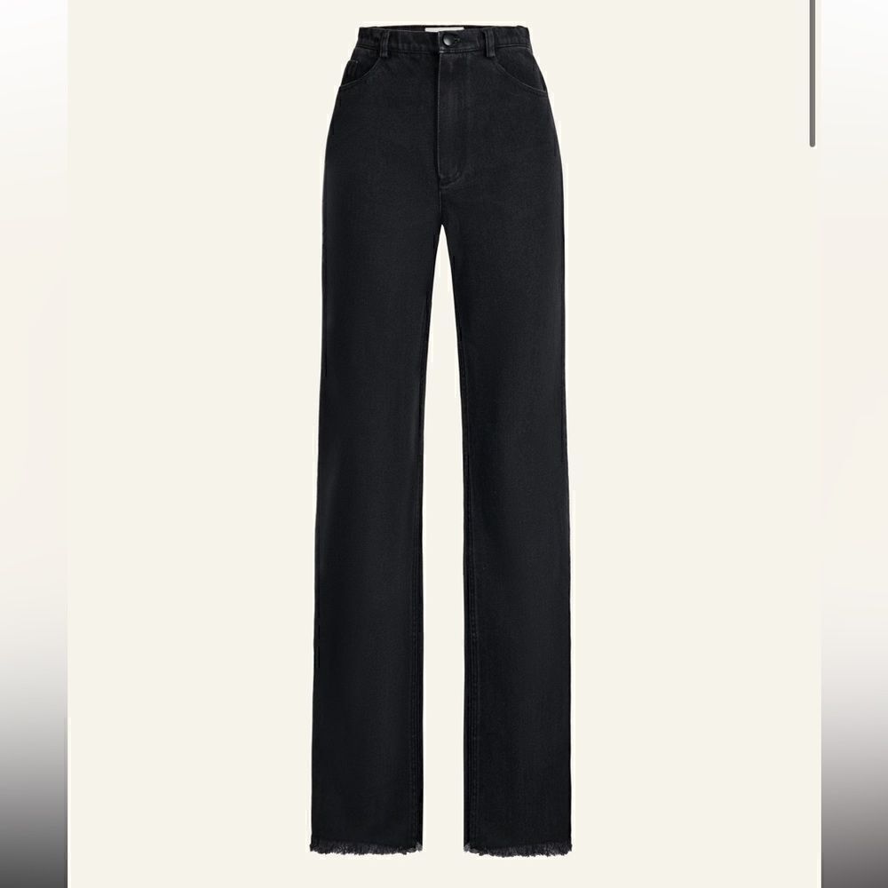 NEW CULTNAKED Denim Killa Trousers Noir Black Size XL - Picture 13 of 13